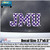 Decal JMU White Polka Dots