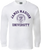 James Madison arched over Crest Long Sleeve