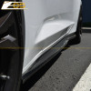 16-24-camaro-t6-performance-side-skirt-panels-eos installed on white camaro