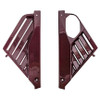20-27+ C8 Corvette Engine Bay Panels (Red Carbon Fiber) - EOS