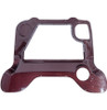 20-27+ C8 Corvette HTC Transparent Engine Compartment Lid (Red Carbon Fiber) - EOS