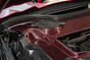 20-27+ C8 Corvette HTC Transparent Engine Compartment Lid (Red Carbon Fiber) - EOS