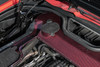 20-27+ C8 Corvette HTC Transparent Engine Compartment Lid (Red Carbon Fiber) - EOS