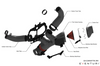 25-26+ C8 Corvette ZR1 Carbon Fiber Cold Air Intake (Coupe) - Eventuri