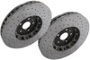 26-27+ C8 Corvette ZR1 OEM Front Ceramic Brake Rotors (Includes 2)(Non-BDA) - General Motors