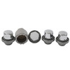2016+ Camaro/C8/CT5/CT4 Locking Chrome Lug Nut Kit (Includes 4 and Key) - General Motors