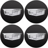 21-27+ Cadillac Escalade Chrome Crest Center Cap Set (Includes 4) - General Motors