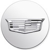 21-27+ Cadillac Escalade Chrome Crest Silver Center Cap Set (Includes 4) - General Motors