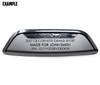 20-27+ C8 Corvette Waterfall Speaker Emblem (Grand Sport Dedication Badge) (Custom Engraved) - General Motors