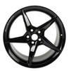 23-27+ C8 Corvette 20x10" & 21x13" 5-Spoke Wheel Set (Gloss Black) (Includes 4) - General Motors