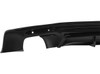 16-24 Camaro Gloss Black Rear Diffuser W/ Fins (W/ Dual Tip Adapter) - EOS