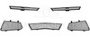 23-26+ C8 Z06/E-Ray/Grand Sport Corvette Radiator Intake Mesh Grille Kit (Includes 5) - EOS *OPEN BOX*