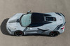 20-27+ C8 Corvette HTC Transparent Engine Hatch Panel (Carbon Flash) - EOS