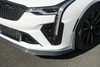 22-26 Cadillac CT4-V Blackwing Carbon Fiber Front Splitter W/ Side Winglets - EOS