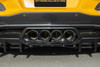 23-27+ C8 Corvette Z06/ZR1/Grand Finned Rear Diffuser (Carbon Flash) - EOS
