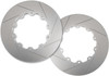23-27+ C8 Corvette Z06/Grand Sport Rear Slotted Brake Rotor Ring Set (Includes 2) - Speed by Design