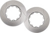 23-27+ C8 Corvette Z06/Grand Sport Rear Slotted Brake Rotor Ring Set (Includes 2) - Speed by Design