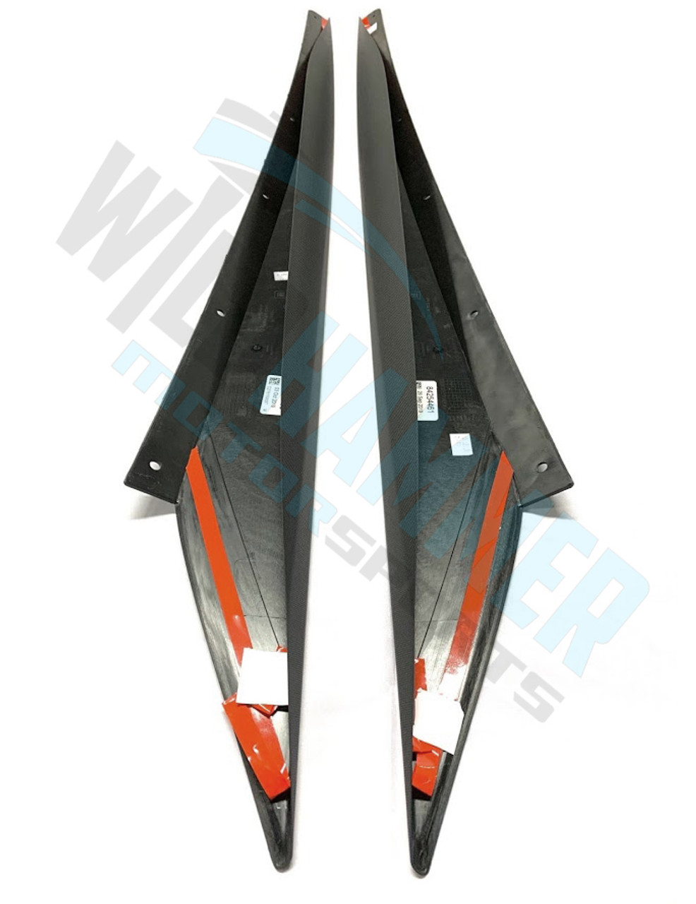 2022+ C8 Corvette Rocker Panel Extensions in Textured Black General