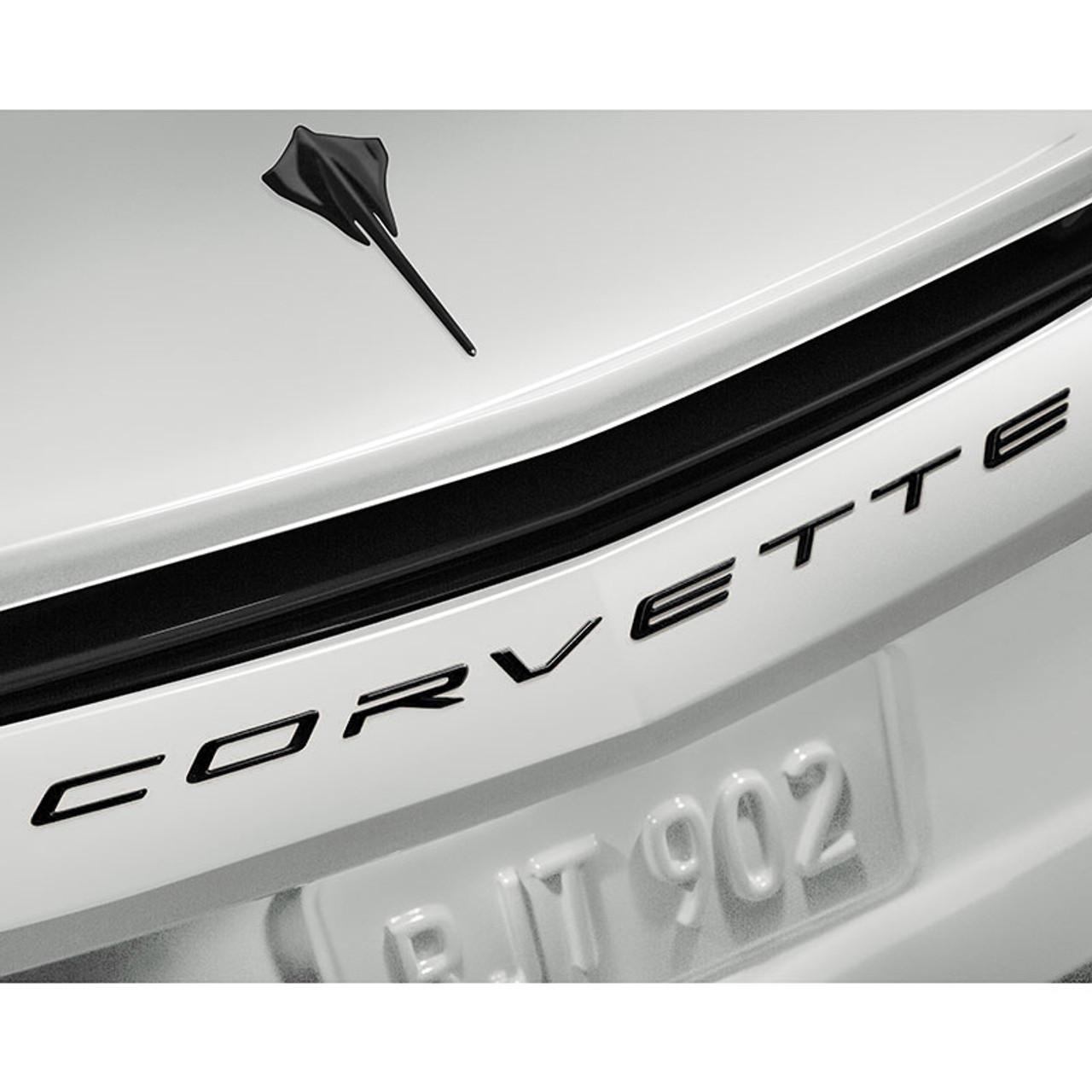 20-24+ C8 Corvette Script Emblem (Carbon Flash) - General Motors