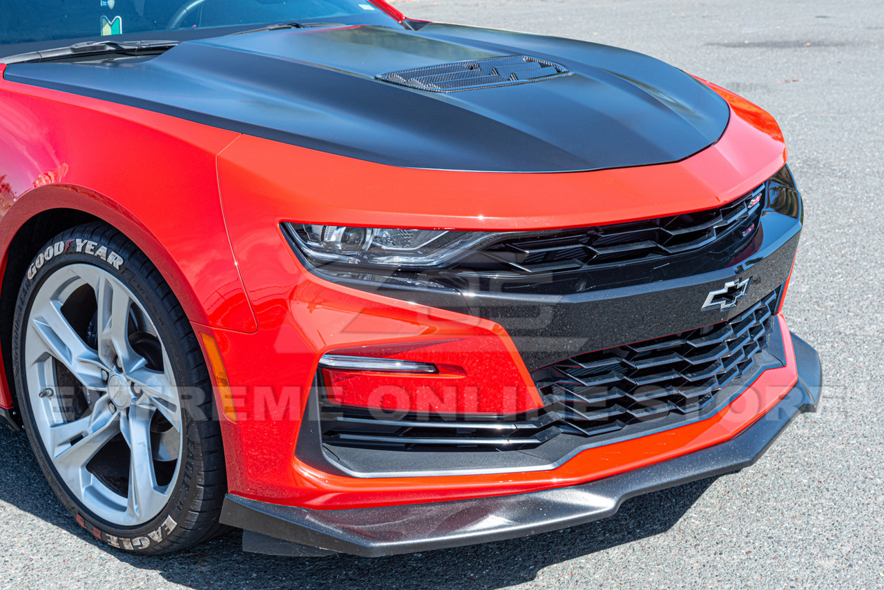 1922+ Camaro LT1/SS Carbon Fiber Hood Grille Insert EOS (VENT312BKCF)
