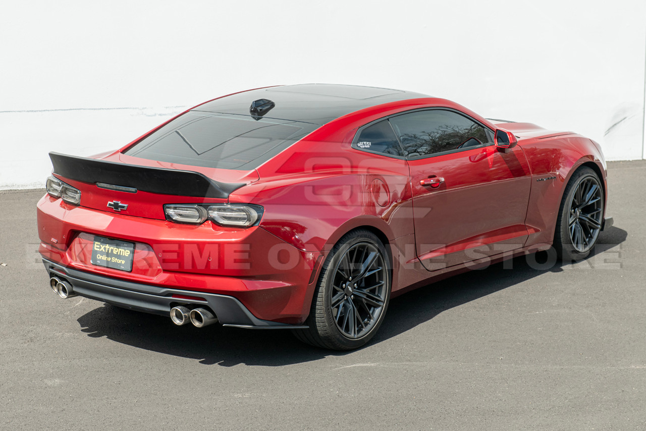 16-24 Camaro Rear Diffuser Extensions (Unpainted) - EOS (RLIP-842-ABS)