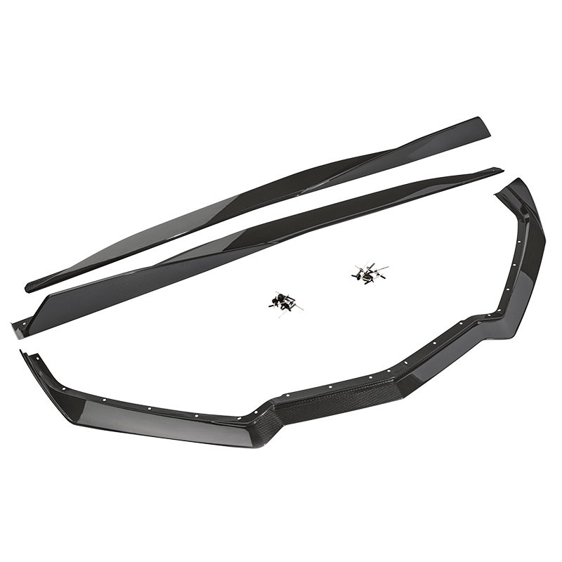 20-25+ C8 Corvette Ground Effects Kit in Visible Carbon Fiber