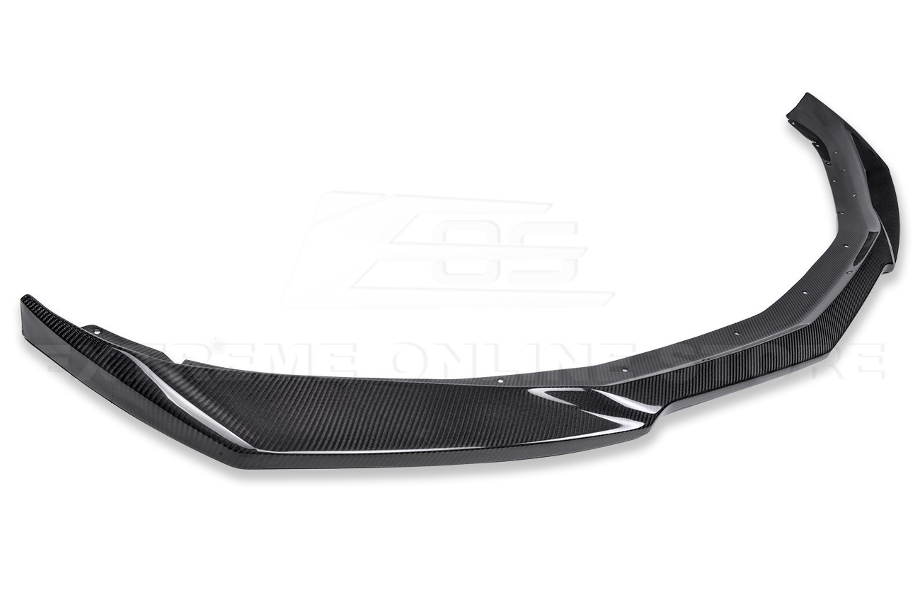 Matte Black Front Bumper Lip Spoiler Splitter For 2016-2024 Chevy Camaro SS V8