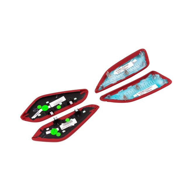 16-24 Camaro Knee Bolster Kit in Adrenaline Red - General Motors