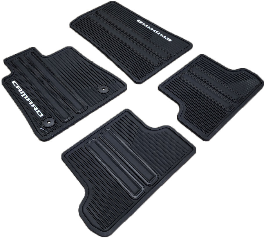 16-24 Camaro Front & Rear All Weather Floor Mats - General Motors