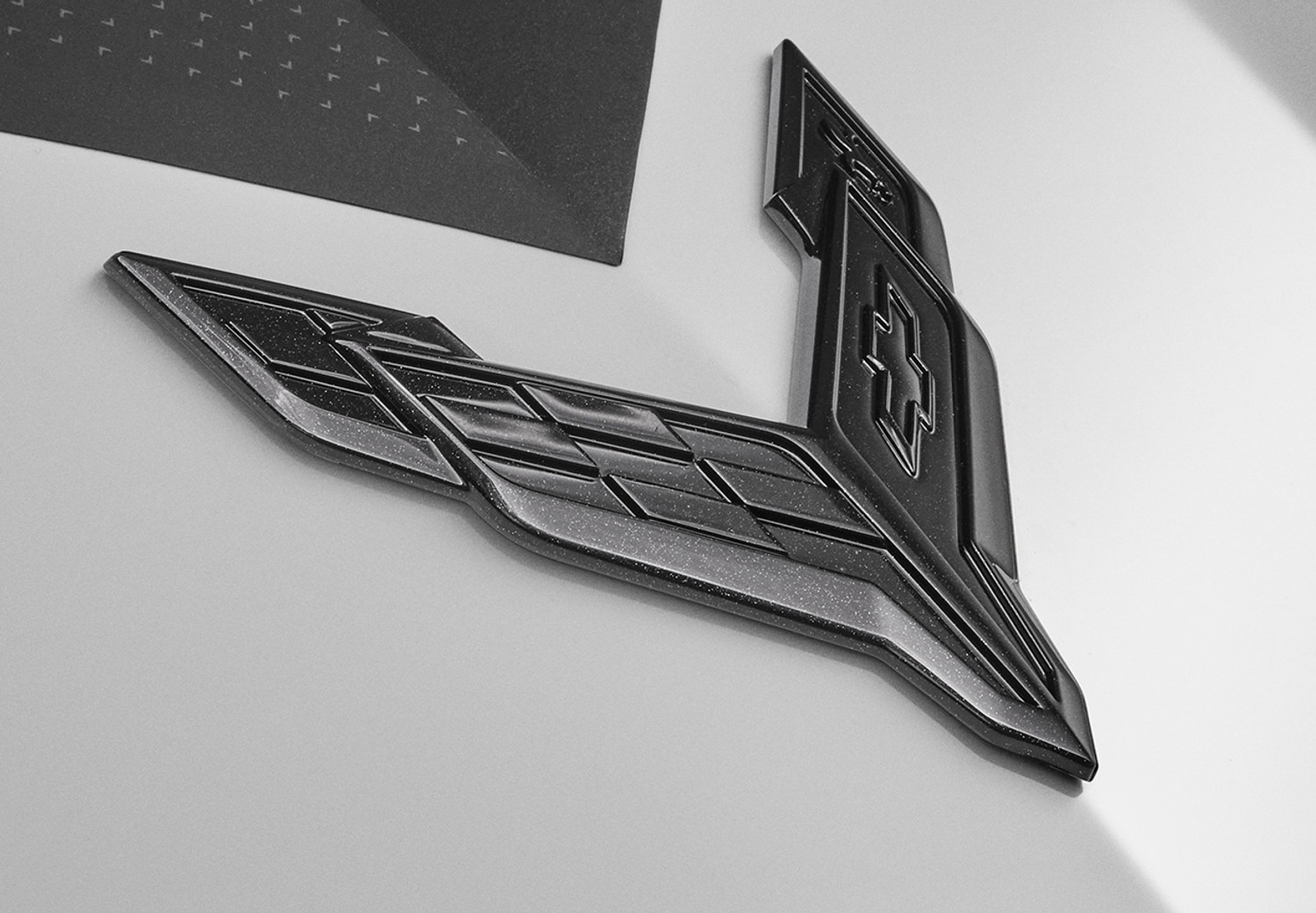 20-25+ C8 Corvette Hood Emblem (Full Carbon Flash) - General