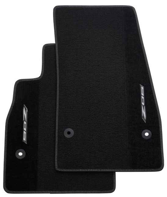 23-26+ C8 Corvette Z06 Premium Carpeted Floor Mat Kit W/ Sky Cool