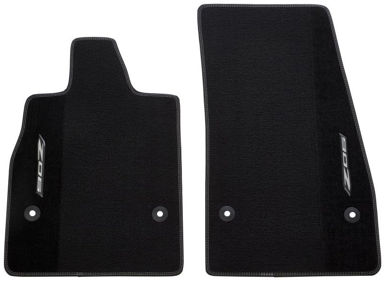 23-26+ C8 Corvette Z06 Premium Carpeted Floor Mat Kit W/ Sky Cool