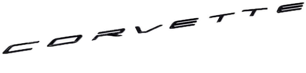 23-26+ C8 Corvette Z06 Script Emblem (Carbon Flash) - General Motors ...