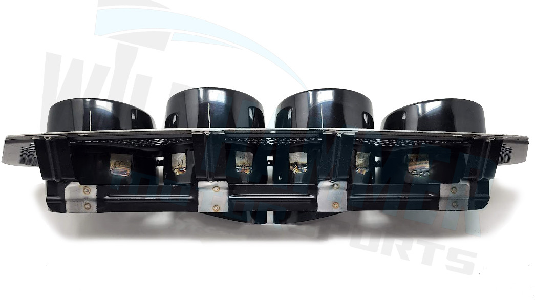 23-26+ C8 Corvette Z06 Black Exhaust Tip Panel - General Motors