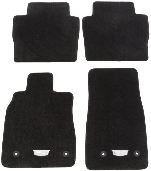 20-26+ Cadillac CT5 Front & Rear Premium Carpeted Floor Mats (With