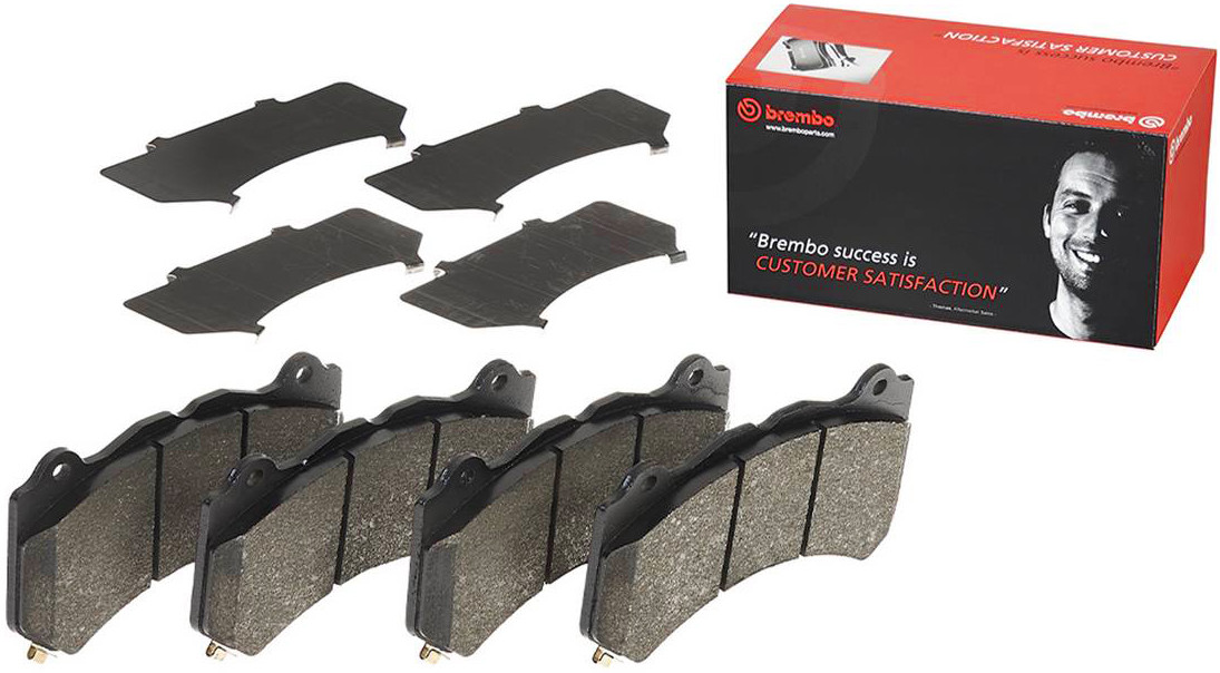 16-24 Camaro SS 1LE Front Low-Metallic Brake Pads - Brembo (P37018)