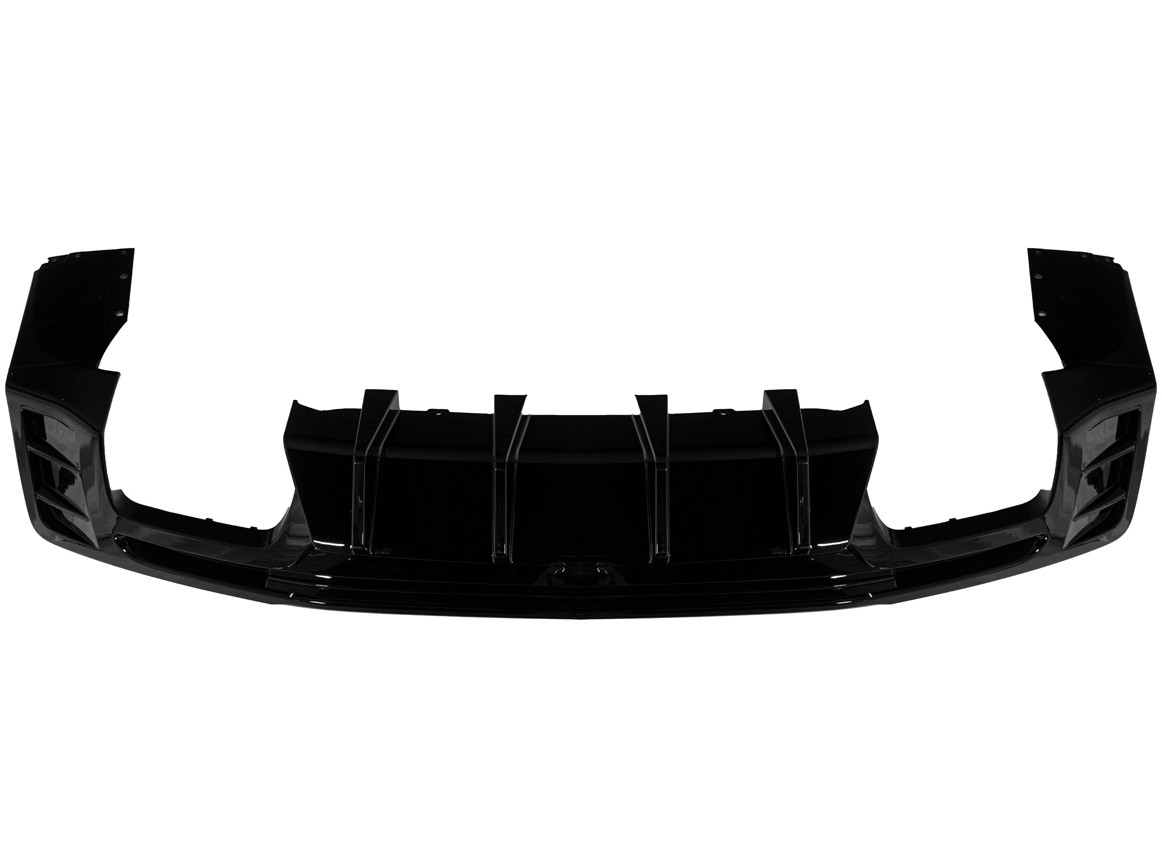 16-24 Camaro Gloss Black Track Edition Rear Diffuser W/ Fins - EOS