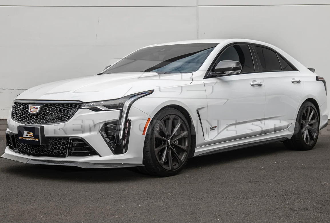 20-26+ Cadillac Carbon Fiber Side Skirts (CT4-V & Sport Only