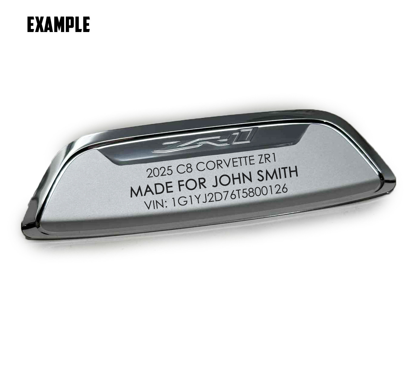 20-26+ C8 Corvette Waterfall Speaker Emblem (ZR1 Edition Badge