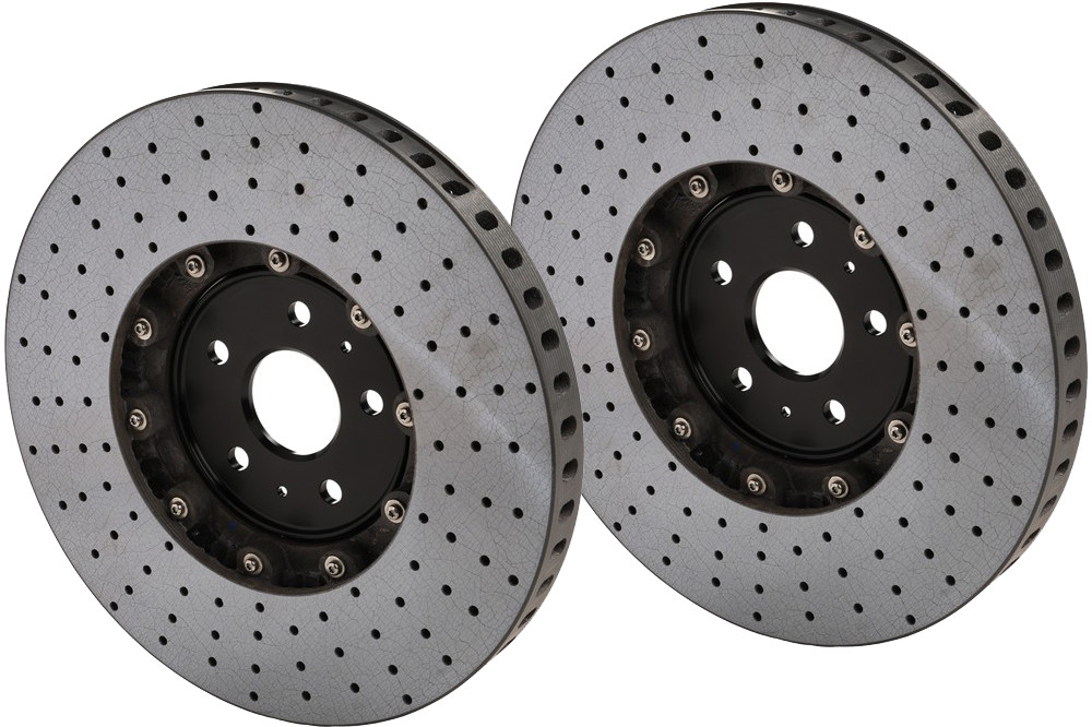 GM 85677234 Front Carbon Ceramic Brake Rotor Set | 2025+ C8