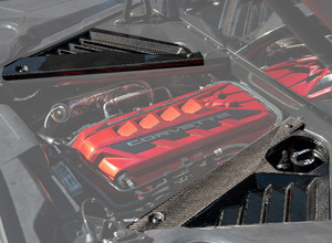 20-27+ C8 Corvette Engine Bay Panels (Carbon Fiber) - EOS