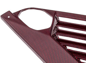 20-27+ C8 Corvette Engine Bay Panels (Red Carbon Fiber) - EOS