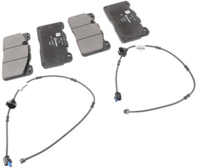 23-26 C8 Corvette Z06/E-Ray OEM Front Brake Pad Set (Carbon Ceramic Brakes)(1st Design) - General Motors