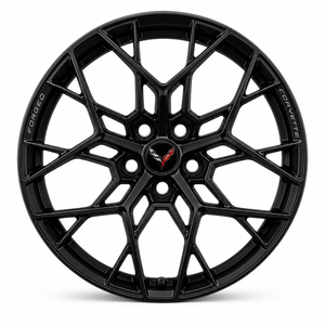 25-27+ C8 Corvette ZR1 20x10" & 21x13" Forged Carbon Flash Multi-Spoke Wheel Set (Includes 4) - General Motors