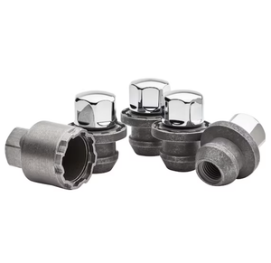 2016+ Camaro/C8/CT5/CT4 Locking Chrome Lug Nut Kit (Includes 4 and Key) - General Motors