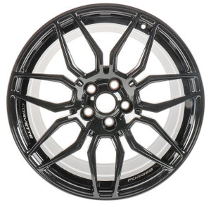 23-27+ C8 Corvette 20x10" & 21x13" Spider Design Wheel Set (Gloss Black) (Includes 4) - General Motors