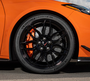 GM Gloss Black Spider Design Wheel Set | 2023+ C8 Corvette Z06, E