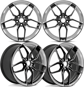 23-27+ C8 Corvette 20x10" & 21x13" 10-Spoke Wheel Set (Carbon Flash Pockets) (Includes 4) - General Motors