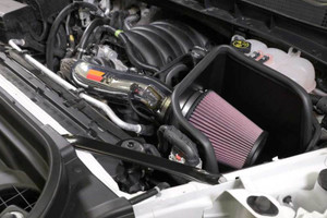 21-26+ Cadillac Escalade High-Flow Aluminum Tube Cold Air Intake (Oiled Filter) - K&N Filters