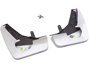 21-24 Cadillac Escalade Front Molded Splash Guards (Crystal White Tricoat) - General Motors